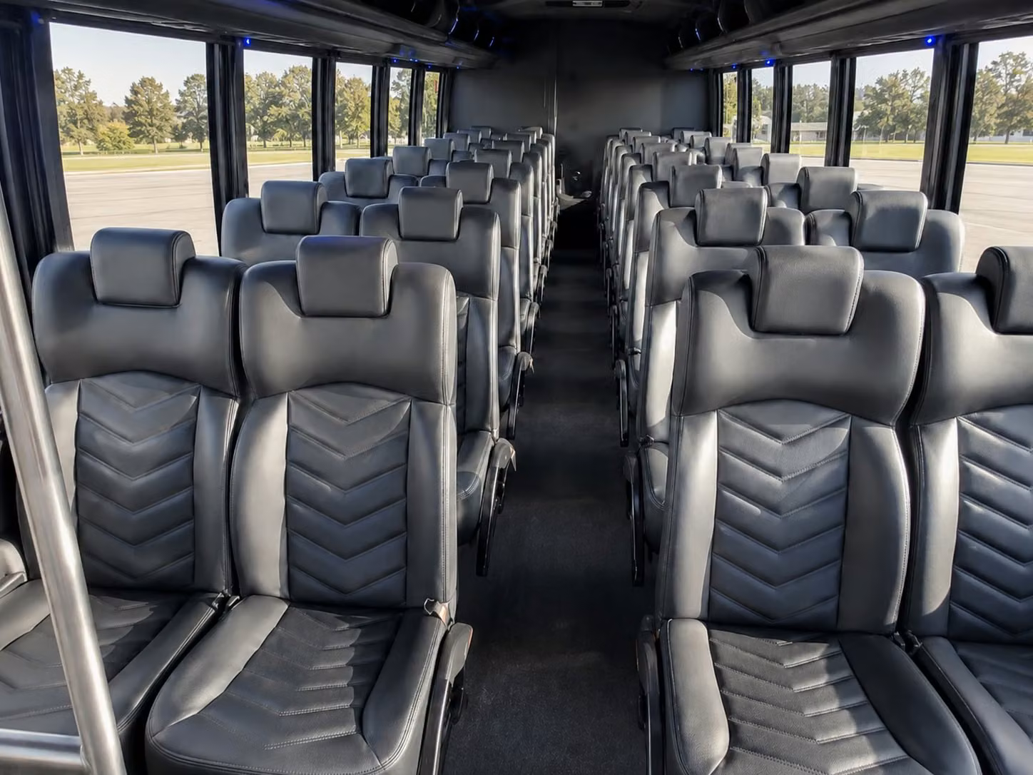 20 passenger minibus inside