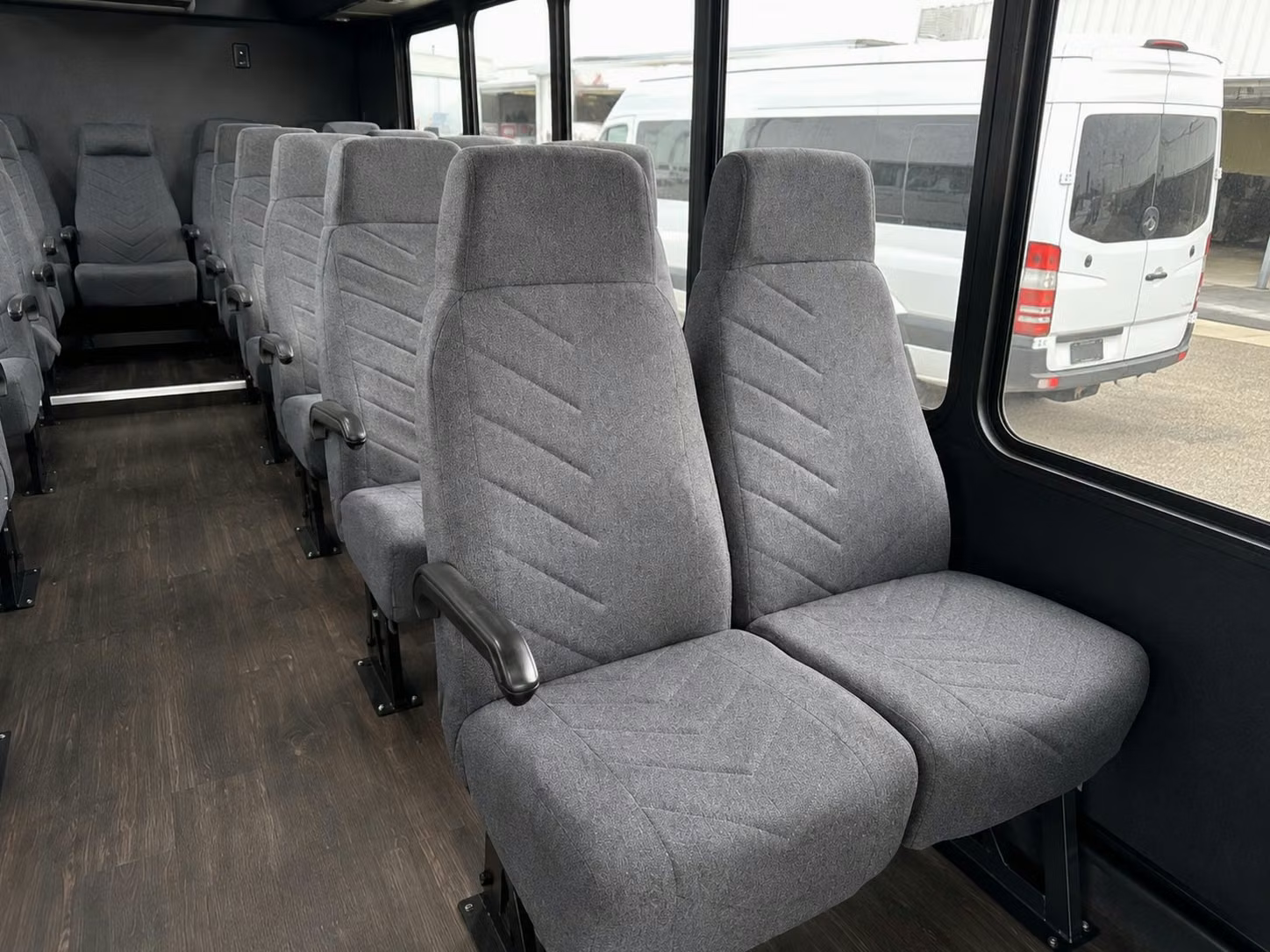 20 passenger minibus interior