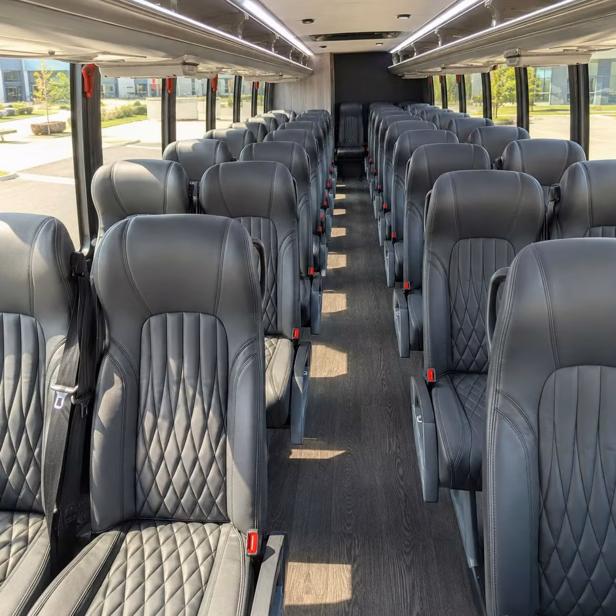 30 passenger minibus interior