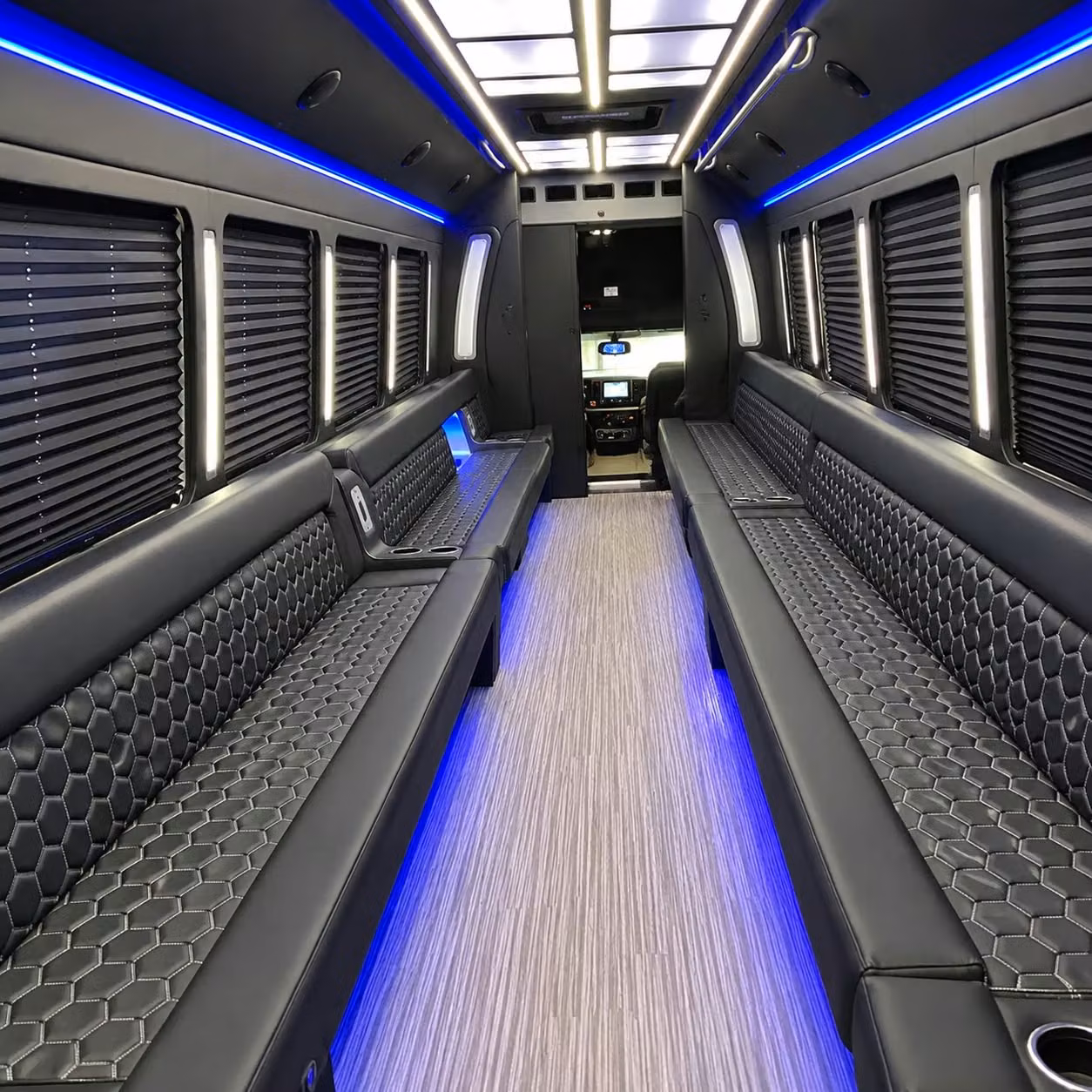 party bus interior