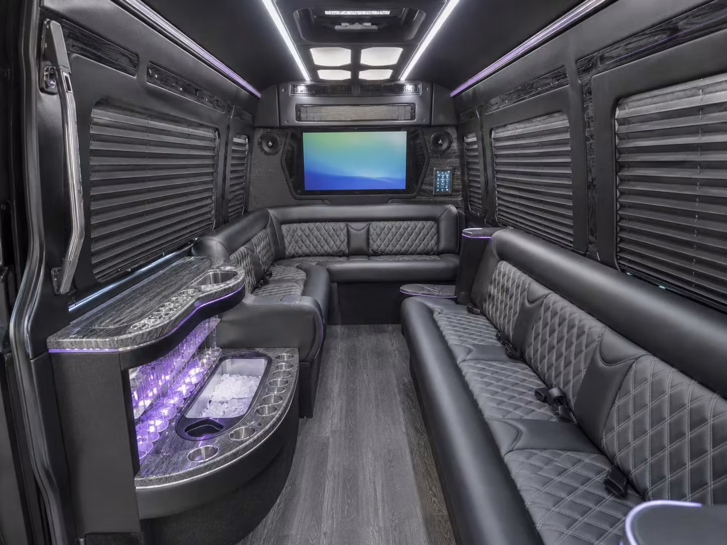 sprinter limousine inside