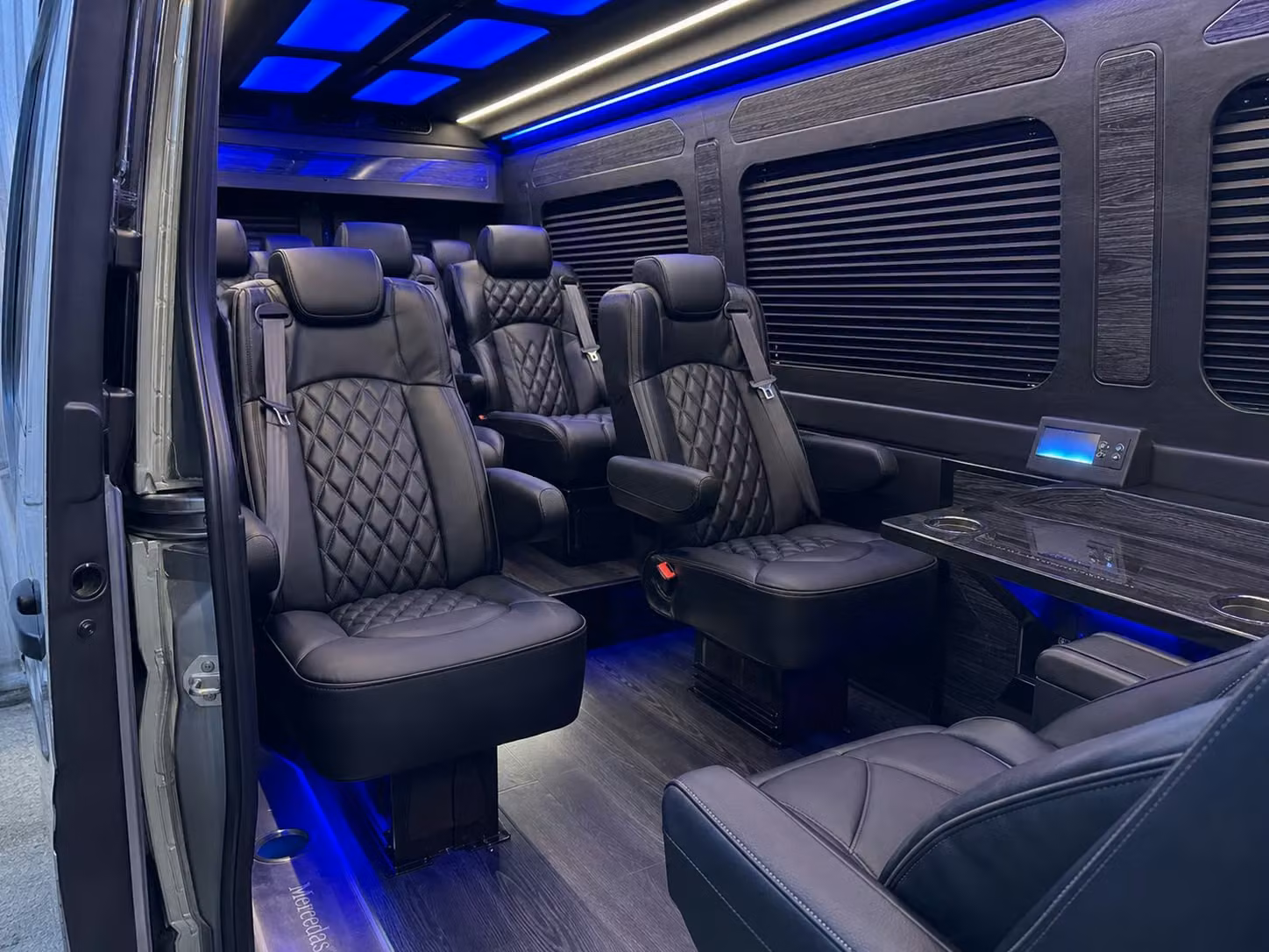 sprinter van transportation for groups and events across ann arbor