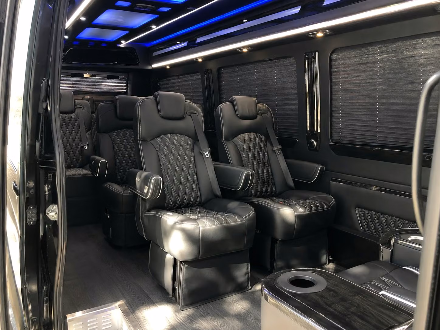 sprinter van with driver interior